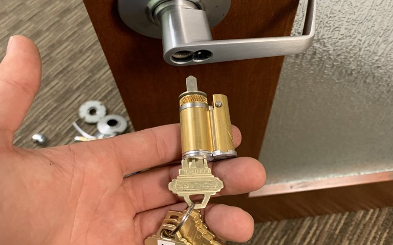 Secure Lock change